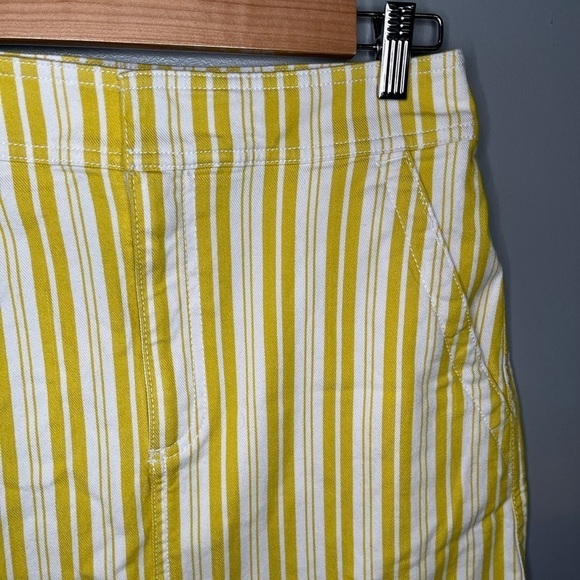 NWT LOFT Striped Pocket Shift Skirt - Picture 5 of 12